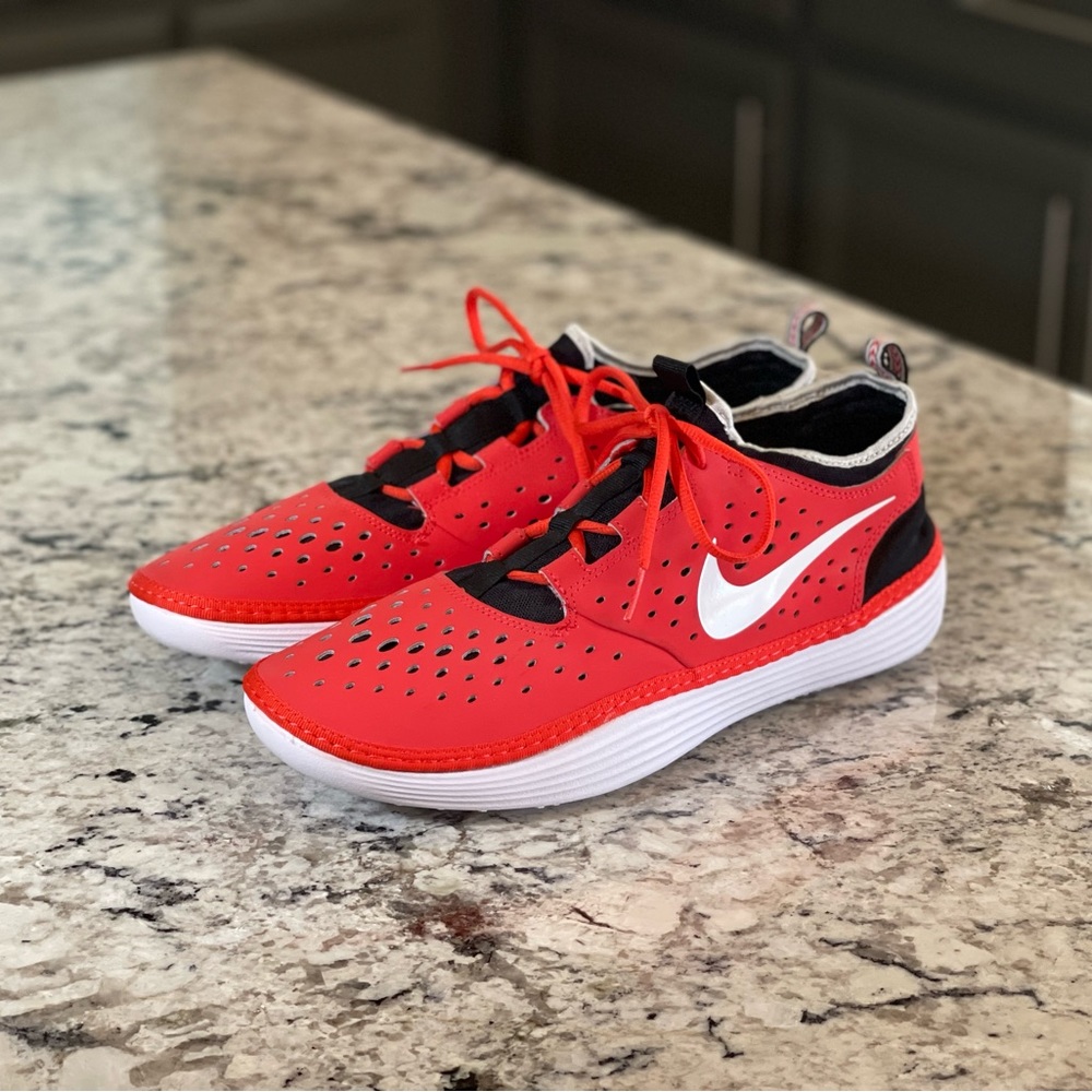 Nike Tiempo Rio Red/White Sneaker Shoes